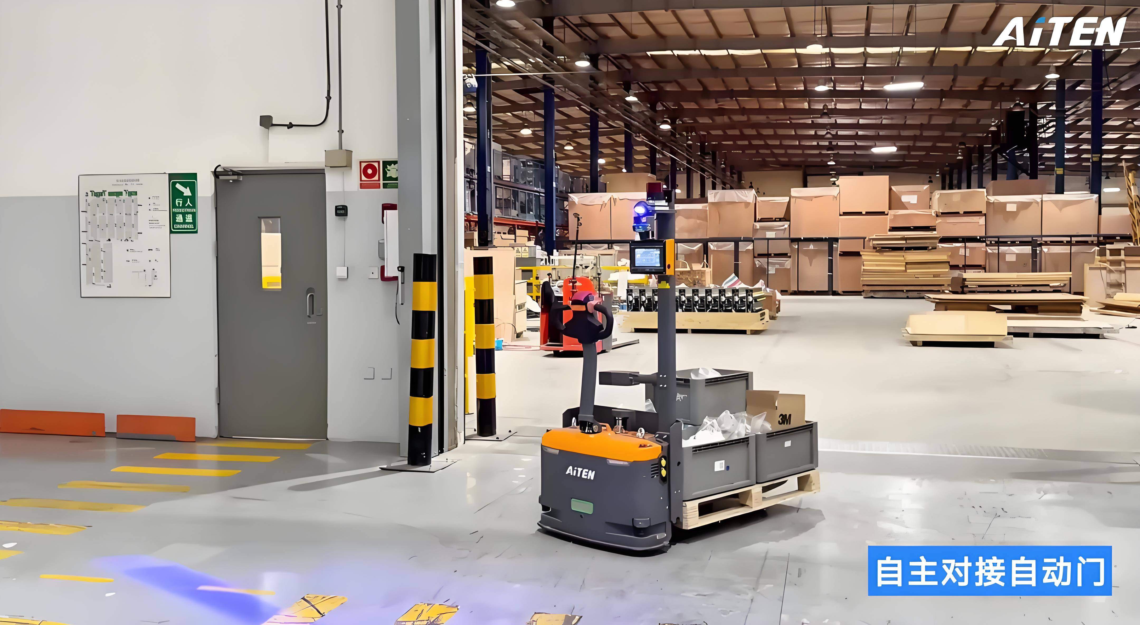 自动叉车如何重塑供应链搬运